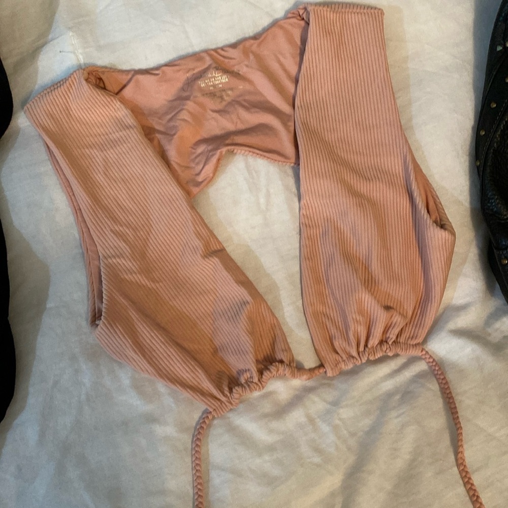 Pink Frankie’s bikini Top